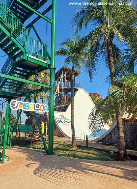atrações do Hot Beach Olímpia