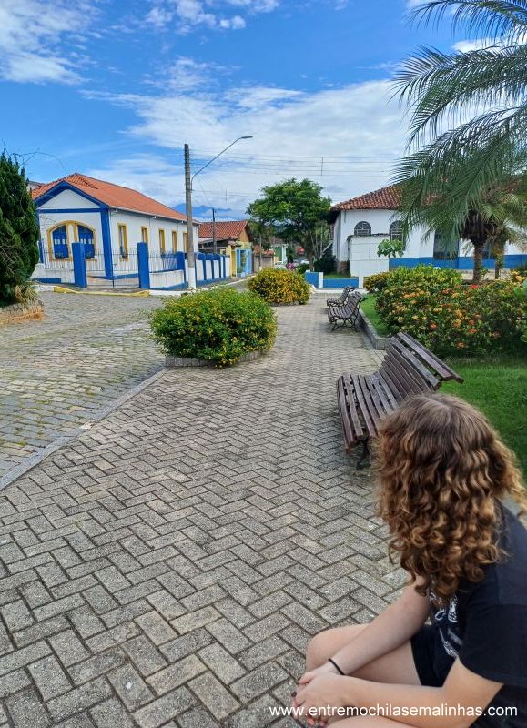 praça da Matriz em Silveiras