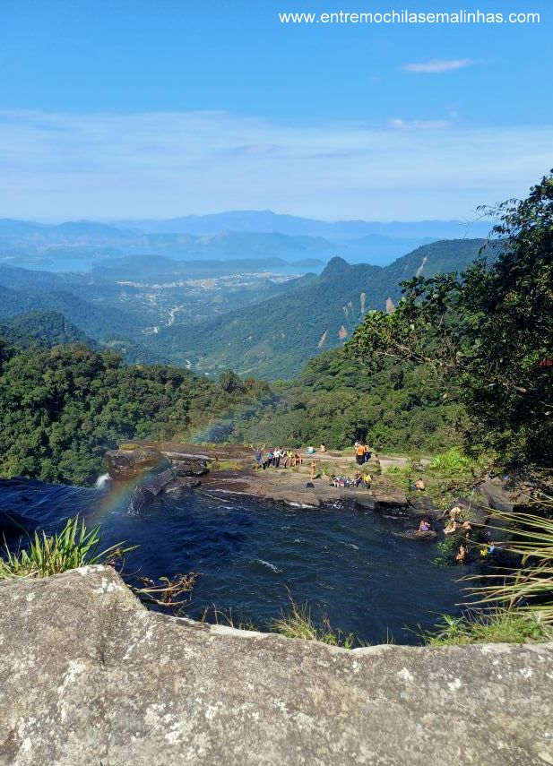 Cachoeira do Bracuí na Serra da Bocaina
