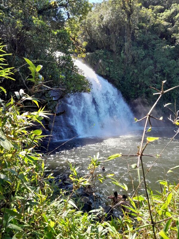 Cachoeira do Bracuí na Serra da Bocaina