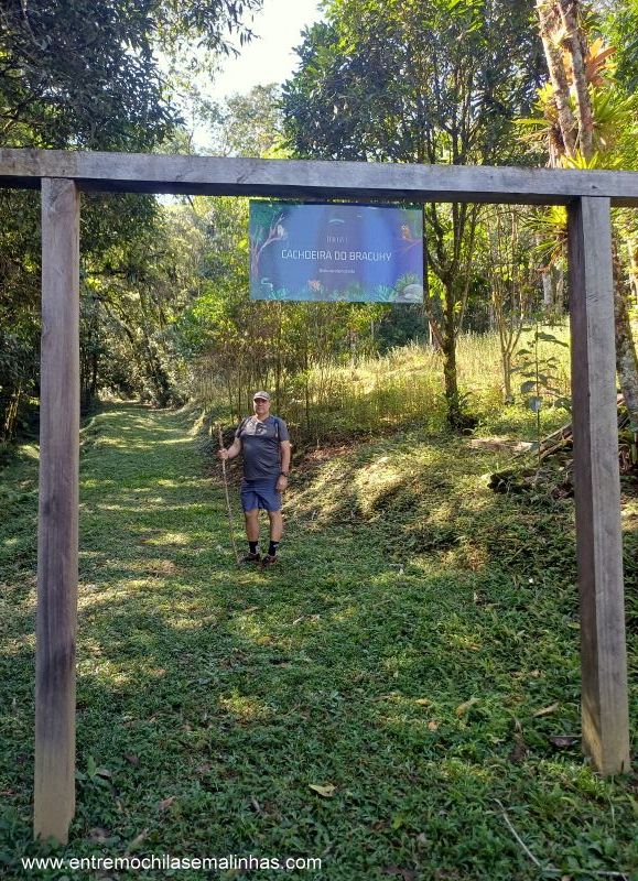 trilha para a Cachoeira do Bracuí Bananal