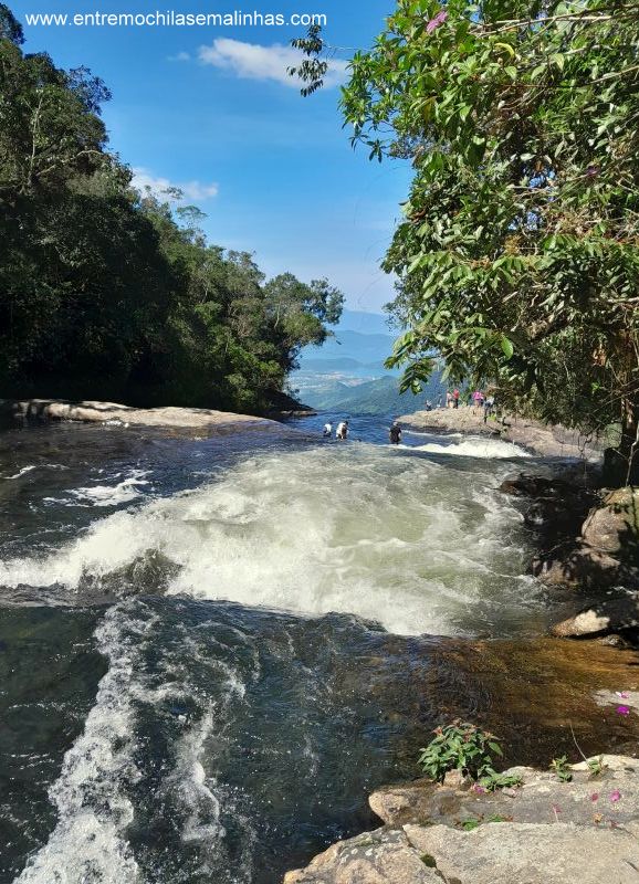 Cachoeira do Bracuí na Serra da Bocaina