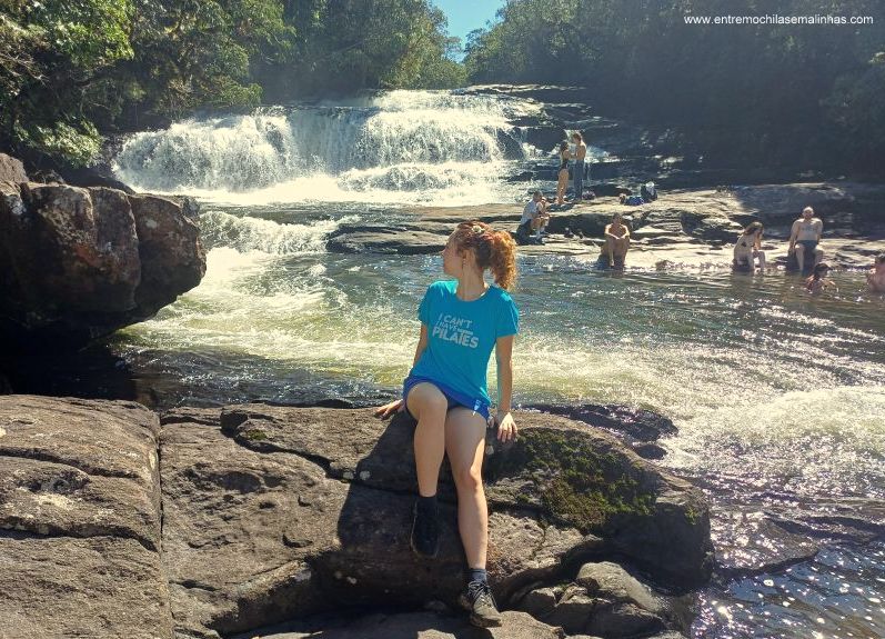 Cachoeira do Bracuí na Serra da Bocaina