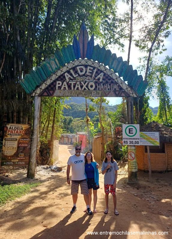 aldeia pataxó em Paraty